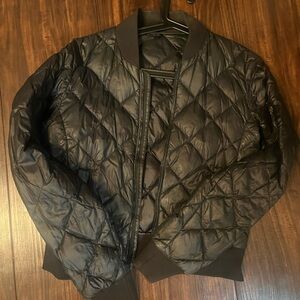 TNA Super Puff Quilted Bomber Jacket